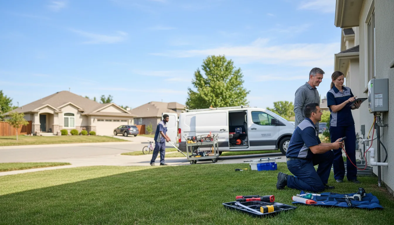 Tankless water heater service in Worcester, MA